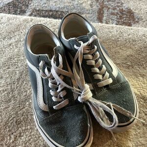 Vans Kids Sneakers - Gray and White